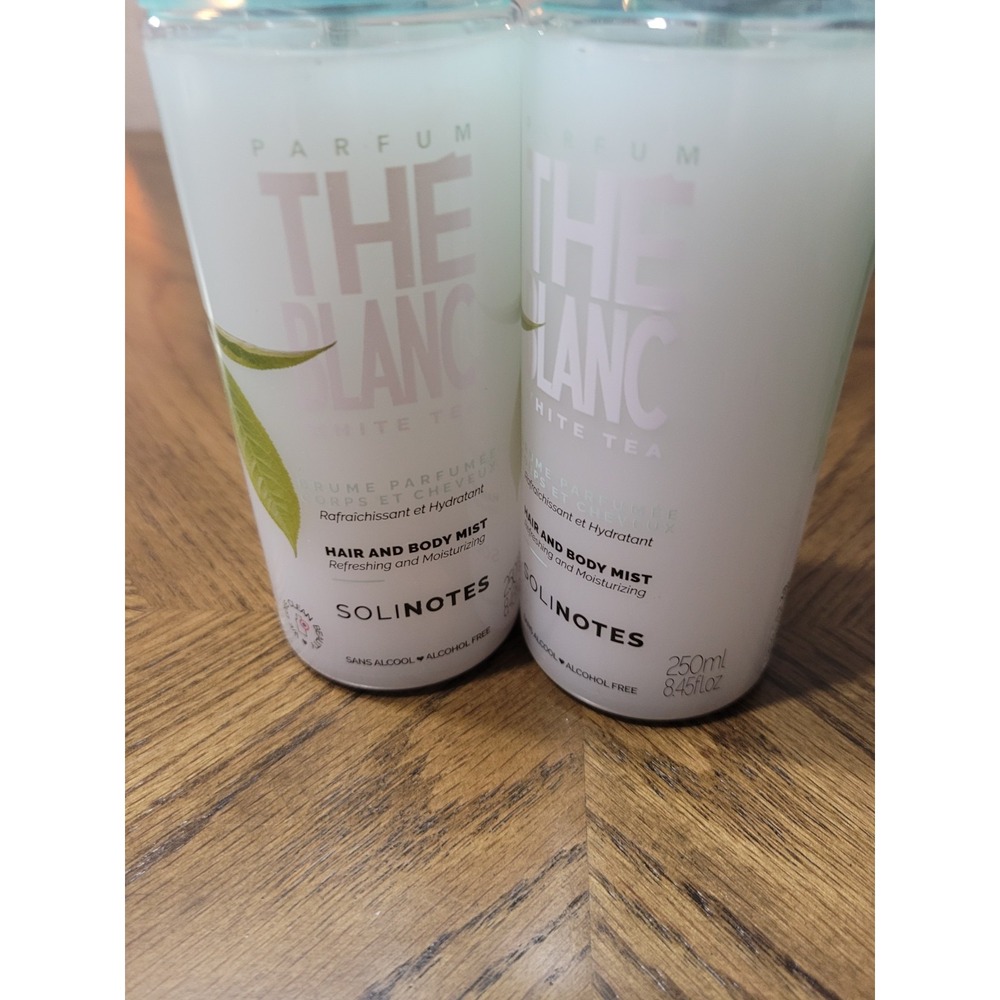 2pk Solinotes Paris The Blanc White Tea Hair and Body Mist‎ 8.45 fl oz